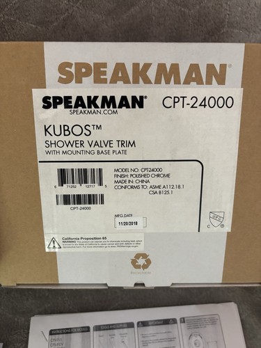 Speakman cpt 24000 - cpt-24000, kubos